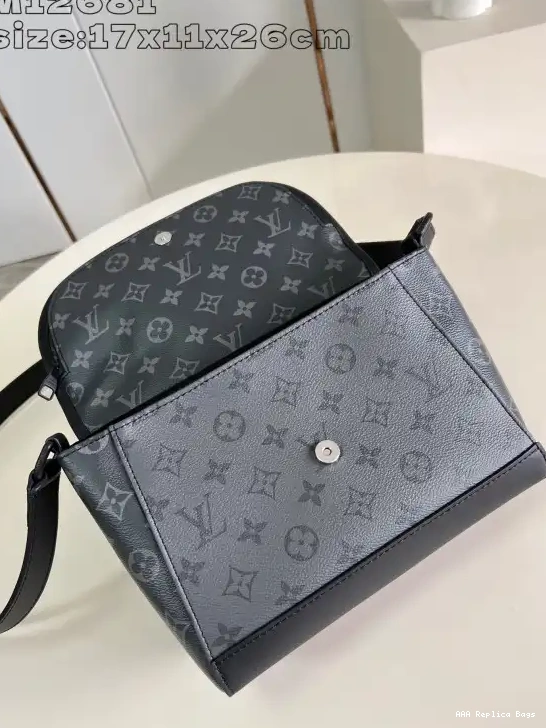 Aaa replica bags Pulse Louis Vuitton Messenger 0702